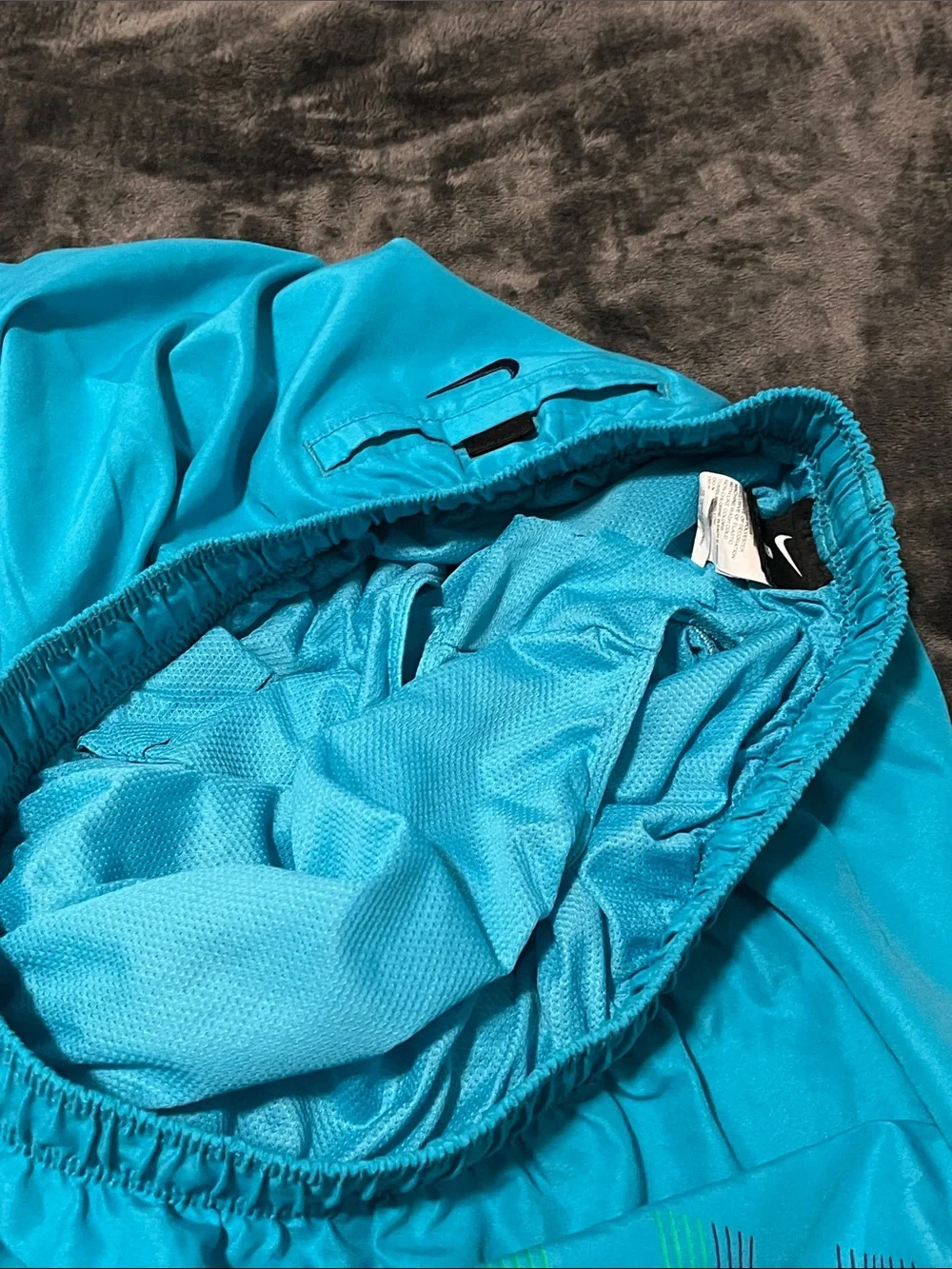 Nike Swim Volley Shorts Aqua Men XL drawstring